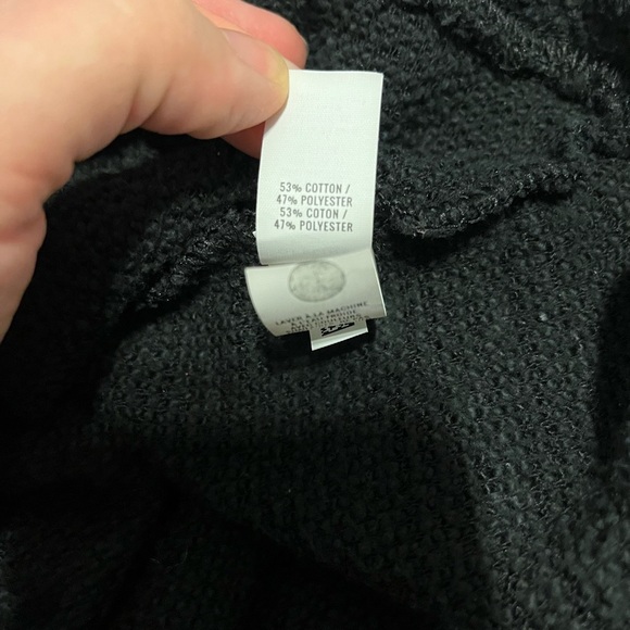 OFFLINE by AERIE | Snowday Mock Neck Sweatshirt | Black | Medium - Picture 5 of 5